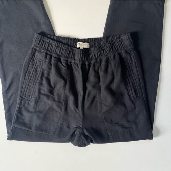 Madewell Waffleback Pull-On High-Rise Tapered Pants Oversized Small - Picture 8 of 9